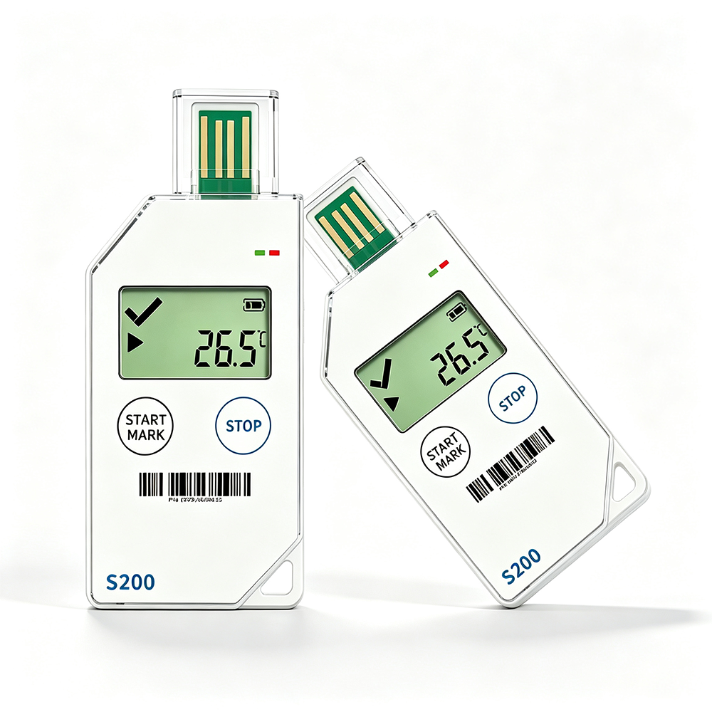 S200 single-use temperature data logger